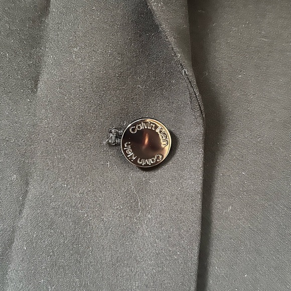 Calvin Klein Women’s One Button Blazer - Picture 3 of 4